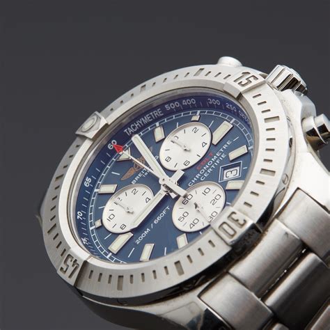 breitling black watch|pre owned breitling watches for sale.